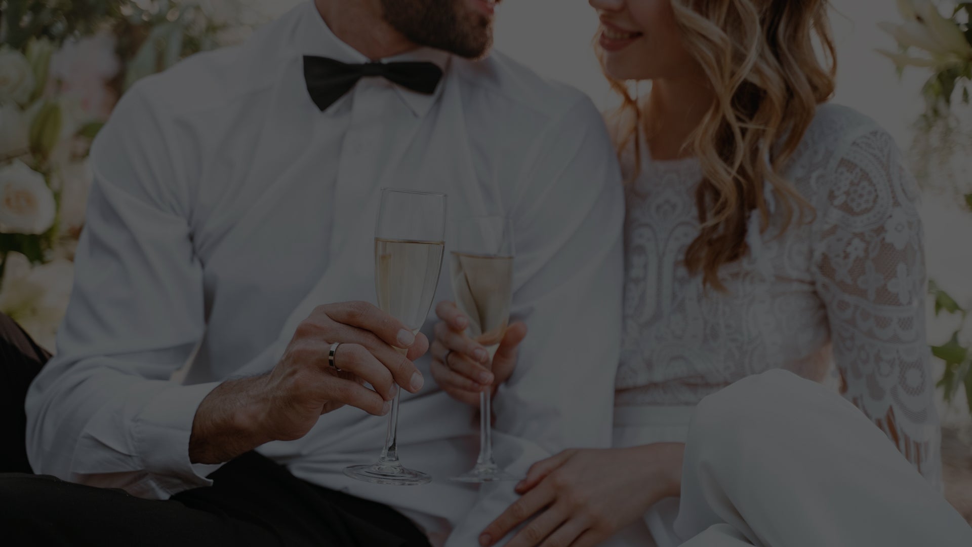 Personalized Wedding Shot Glasses - 2 Oz Square Prism Engraved With Names & Date