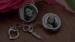 Engraved Keychains with Name or Date
