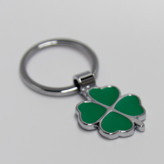 Good Luck Clover Engravable Keychain. - Things Engraved