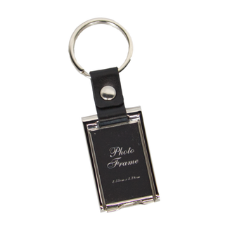 Keychain-Photo Holder With Custom Engraving - Things Engraved