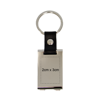 Keychain-Photo Holder With Custom Engraving - Things Engraved