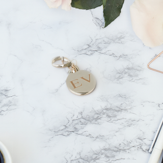 Small Oval Charm - Things Engraved