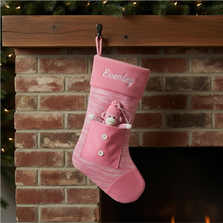 Sock Monkey Stocking Things Engraved