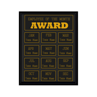 Design Your Own Black Wood Plaque 9 x 7 - Things Engraved