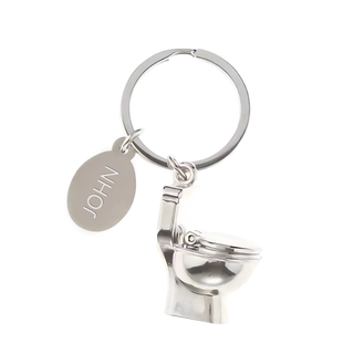 Toilet Keychain - Things Engraved