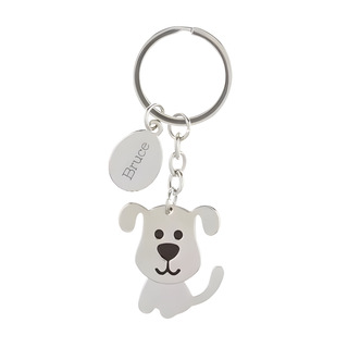 Pawsome Pup Keychain - Things Engraved