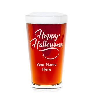 Custom Engraved Happy Halloween Beer Mug - Things Engraved