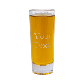 Tall Shot Glass 2.5 oz - Things Engraved