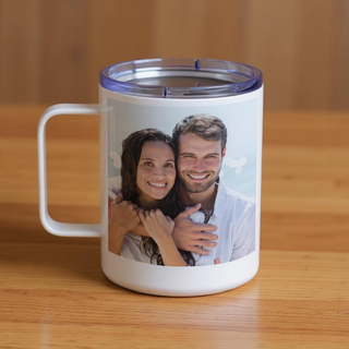 Insulated Custom Photo Mug - Things Engraved