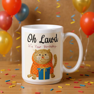 It's Your Birthday Ceramic Mug 15 oz - Things Engraved