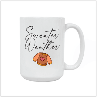 Sweater Weather Coffee Mug - Things Engraved