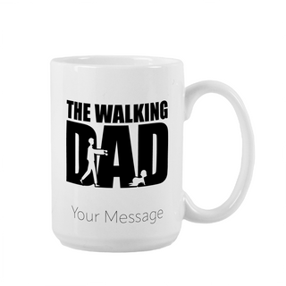 The Walking Dad Ceramic Mug 15 oz - Things Engraved