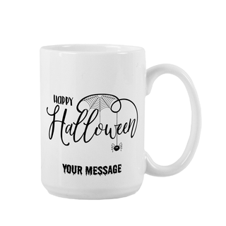 Happy Halloween Ceramic Mug 15 oz - Things Engraved
