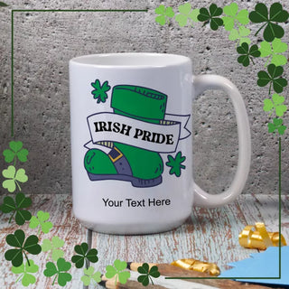 Irish Pride Ceramic Mug 15 oz - Things Engraved