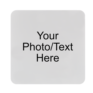 Custom Photo/Text Square Coaster - Things Engraved