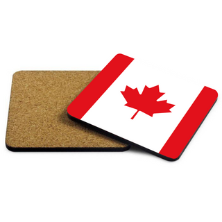 Canada Flag Square Coaster - Things Engraved