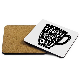 Happy Boss's Day Square Coaster - Things Engraved