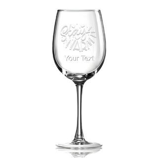 Christmas Wine glass - Set of 3 - Things Engraved