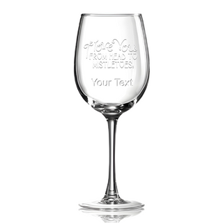 Christmas Wine glass - Set of 3 - Things Engraved