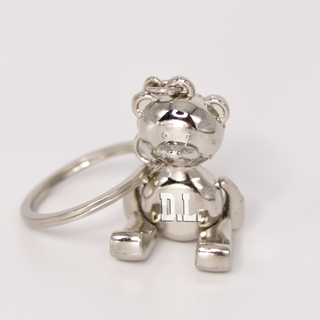 Metal Teddy Bear Keychain - Things Engraved