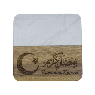 Celebrate Ramadan Marble Coaster Set of 4 - Things Engraved
