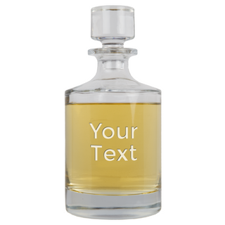 Whiskey Decanter | Round - Things Engraved