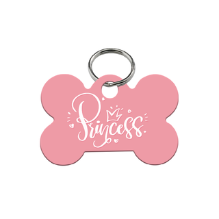 Princess Custom Pet Tag - Things Engraved
