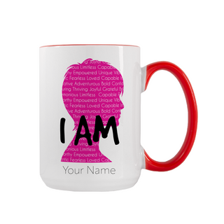 Inspirational Ceramic Mug for Her 15 oz - Things Engraved