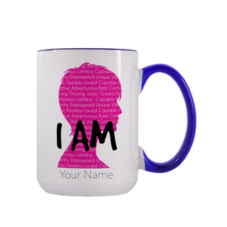 Inspirational Ceramic Mug for Her 15 oz - Things Engraved