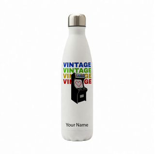 Vintage Gamer Vacuum Bottle 25 oz - Things Engraved