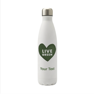 Live Green Vacuum Bottle - Things Engraved