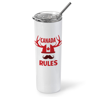 Canada Rules Tumbler - Things Engraved