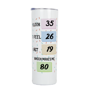 Birthday Celebration Vacuum Tumbler - Things Engraved