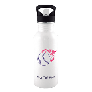 The Great Ball of Fire White Water Bottle - Things Engraved
