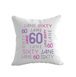 Milestone Birthday Pillow - Things Engraved