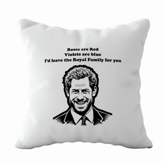 Royal Valentine Cushion Cover With Filling - Things Engraved