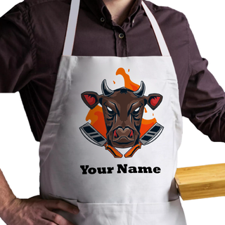 Custom Adult Size BBQ Apron - Things Engraved