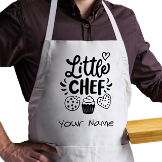 Little Chef Custom Adult Size Apron - Things Engraved