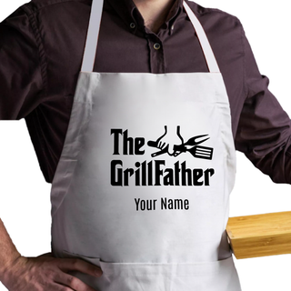 The Grillfather Adult Size Apron - Things Engraved