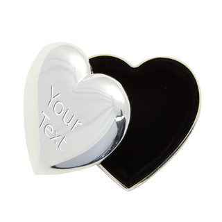 Heart Shaped Jewelry Box Zinc Alloy - Things Engraved