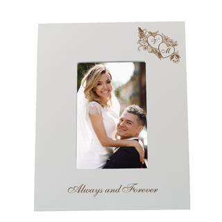 MDF Picture Frame with Custom Engraving 8 x 10 - Things Engraved
