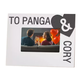 Valentines Day Love Wooden Photo Frame - Things Engraved
