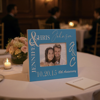 Wedding Anniversary Picture Frame - Things Engraved