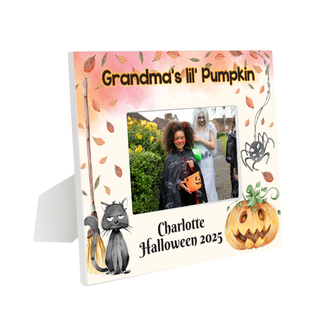 Halloween Theme Picture Frame Things Engraved