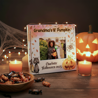Halloween Theme Picture Frame Things Engraved