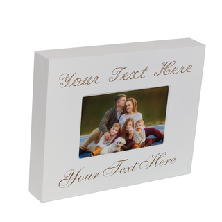 Picture Block With Custom Engraving - Things Engraved