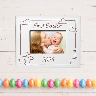 First Easter Picture Block Frame 8 x 10 - Things Engraved