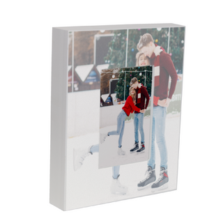 Custom Photo Overlay Picture Block 8 x 10 - Things Engraved