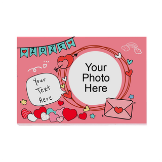 My Valentine's Photo Block 5 x 7 - Things Engraved