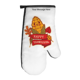 Cute Corn Cob Thanksgiving Oven Mitt - Things Engraved